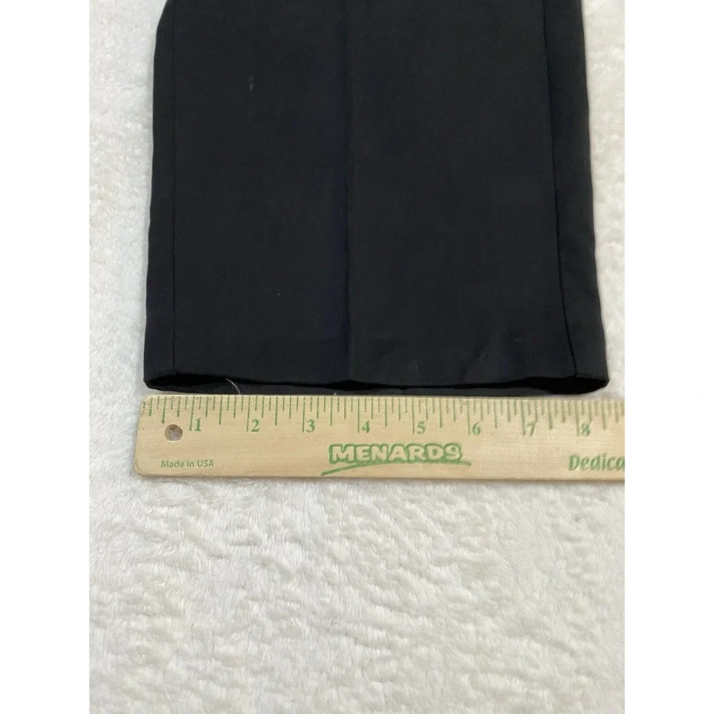 Tommy Bahama Pants Mens 36x34 Black Silk Pleated Classic Relaxed Fit - Picture 4 of 9